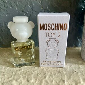Moschino Toy 2 Eau de Parfum Teddy Bear
Mini Collectors Bottle